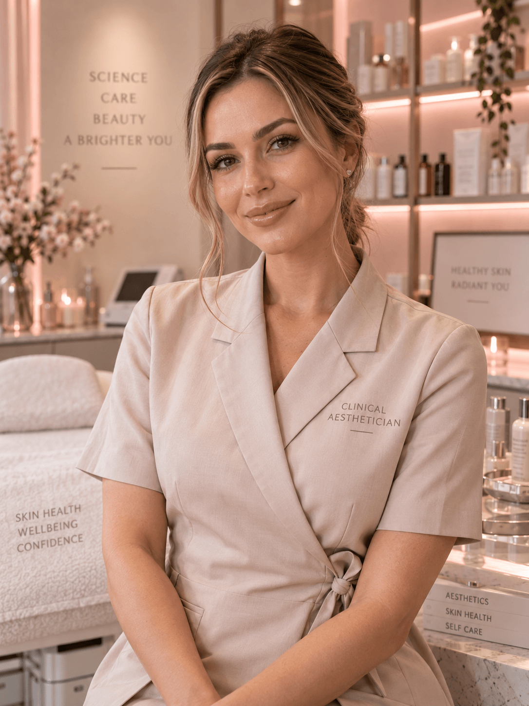 Madi, founder of Luminous Skin Clinic